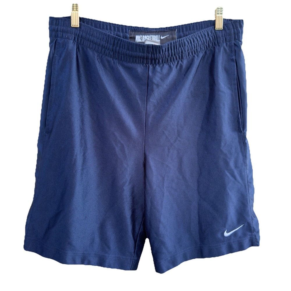 Nike Basketball Shorts Mens Size M Athletic Gym Active‎ Training Shimmer Y2K